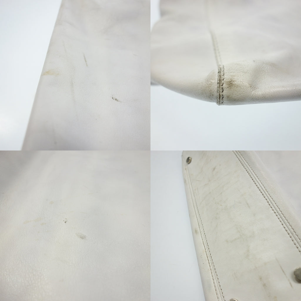 二手 ◆ Maison Martin Margiela 手提包 14SS 水手包 11 牛皮 白色 Maison Martin Margiela [AFE4] 