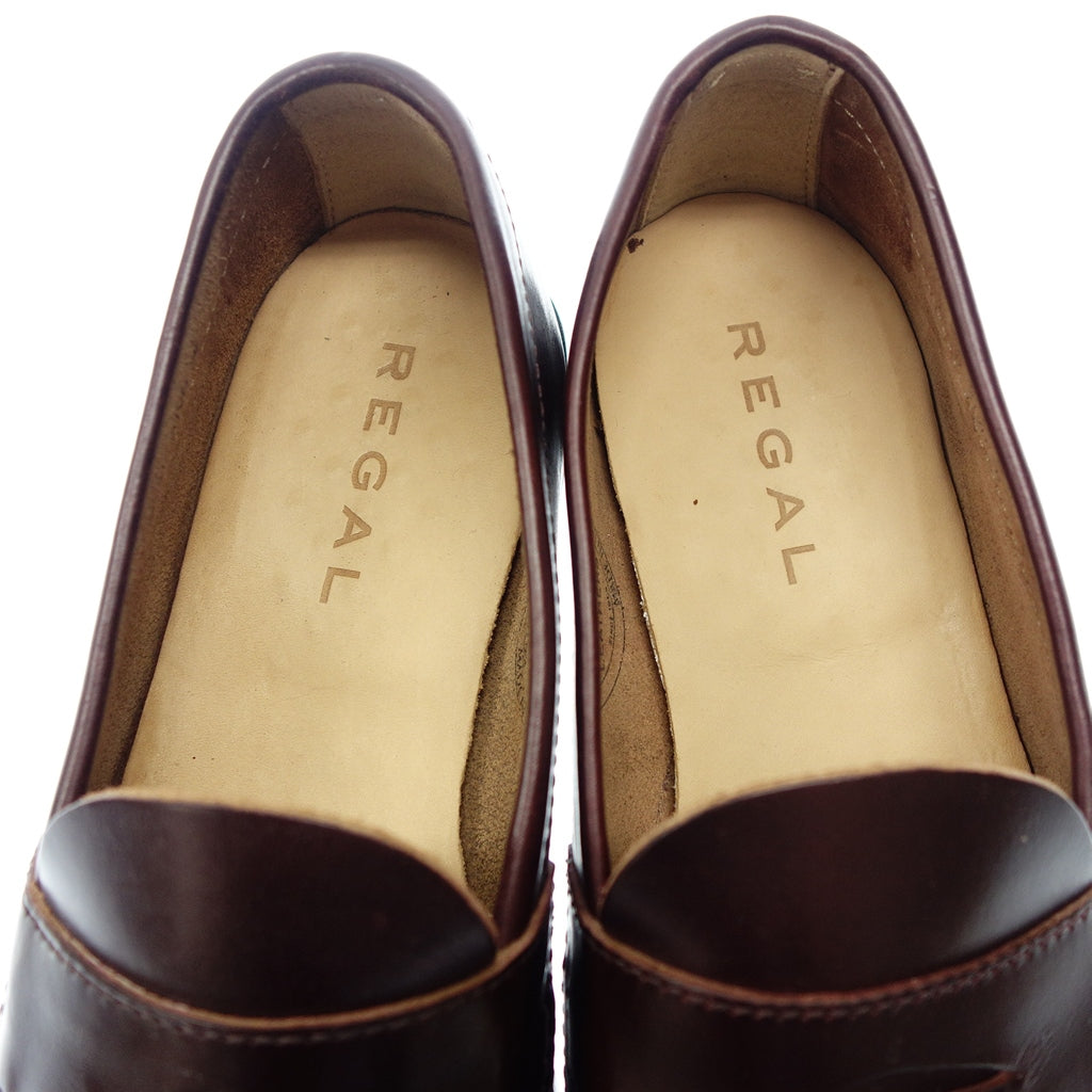 希少品　REGAL HORWEEN クロムエクセルレザー　コインローファー REGAL リーガル ホーウィン社 クロムエクセルレザー コイン