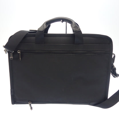 Very good condition ◆ Tumi Briefcase ALPHA Organizer Portfilio Black TUMI [AFE8] 