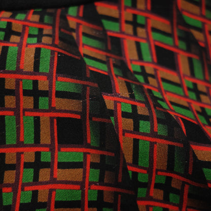 Hermes Silk Skirt All Over Pattern Women's Multicolor 38 HERMES [AFB14] [Used] 