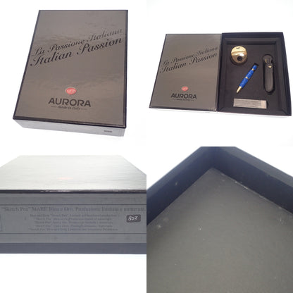 Aurora Mare Sketch Pen Limited Edition Blue with Box AURORA [AFI1] [Used] 