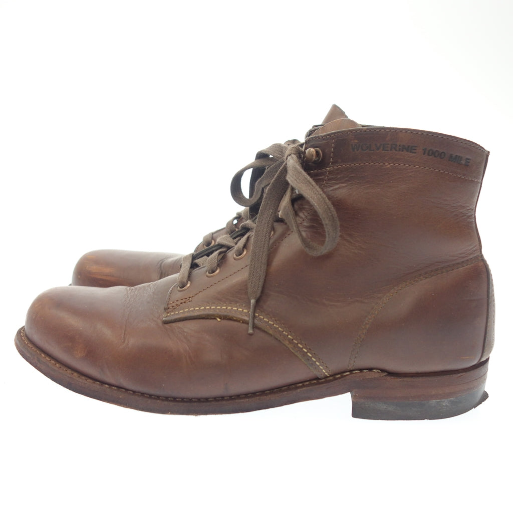 二手 ◆Wolverine 1000MILE BOOT W05301 男士 棕色 US7D WOLVERINE 1000MILE BOOT [AFD2] 