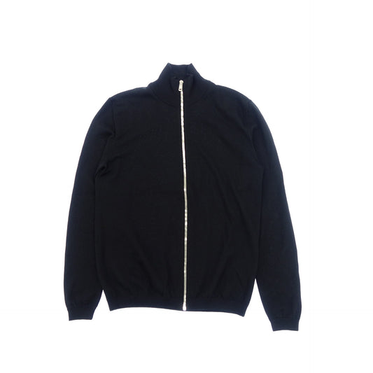 Prada Knit Cardigan Zip Up 21AW Men's 48 Black PRADA [AFB6] [Used] 