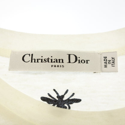 中古◆クリスチャンディオール Tシャツ I SAY I プリント 053T03AA464 レディース ホワイト系 サイズM Christian Dior【AFB42】