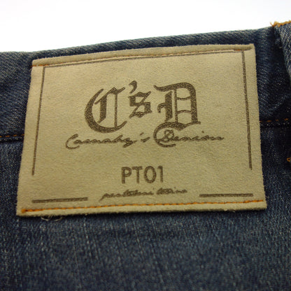 Very good condition ◆Pty Zero Uno slacks denim style men's blue style PT01 [AFB8] 