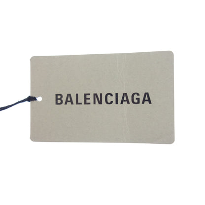 如同新品 ◆ Balenciaga 612965 短袖T恤 破烂仿旧红色 尺码 L BALENCIAGA [AFB1] 