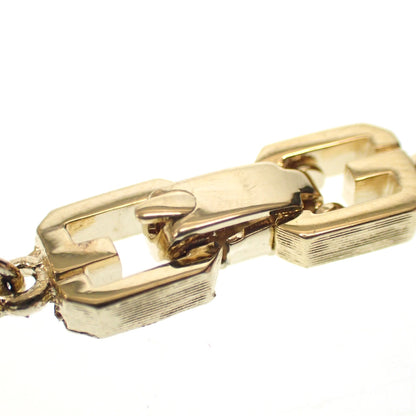 状况良好◆ 纪梵希手链 G 标志金色 GIVENCHY [AFI13] 