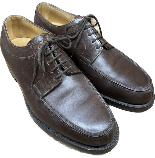 中古◆ジョンロブ レザーシューズ バロス Uチップ ブラウン UK5.5EE JOHN LOBB