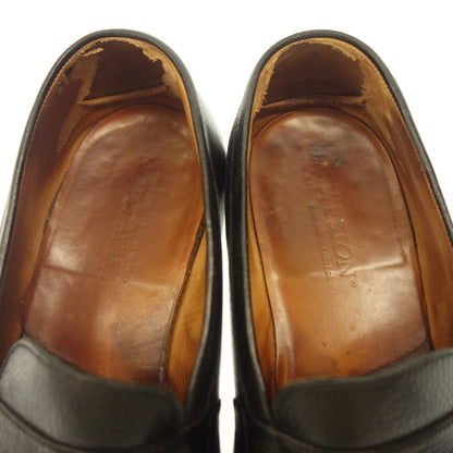 Used JMWESTON leather shoes 180 loafers grained leather black size 6.5E men's JMWESTON [AFC44] 