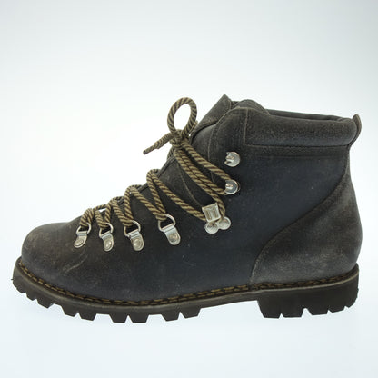 極美品◆パラブーツ レースアップトレッキングシューズ アヴォリアーズ メンズ グレー UK8 PARABOOT AVORIAZ【LA】