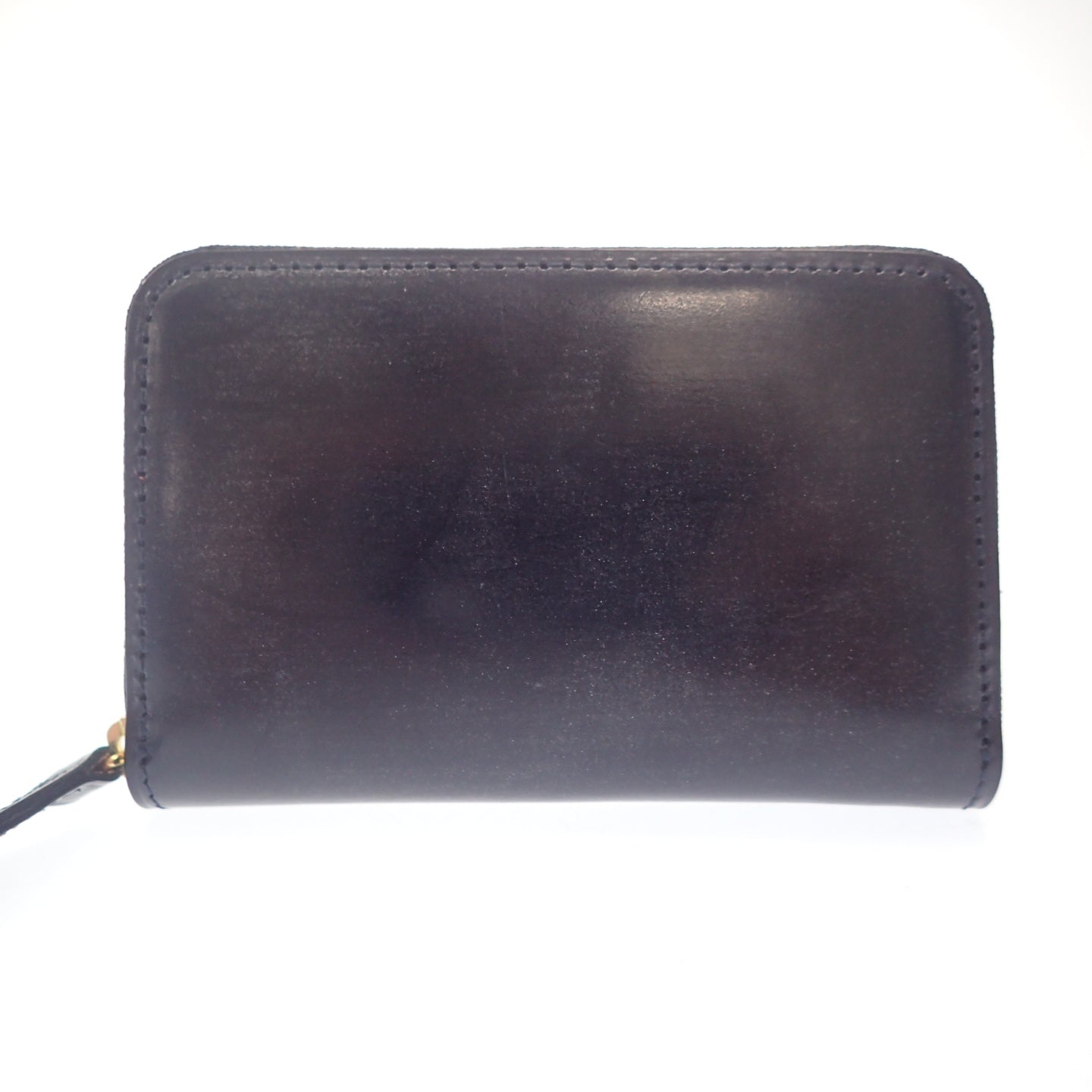 Very good condition ◆ COCOMEISTER Coin Case Cordovan Leather Navy COCOMEISTER [AFI1] 