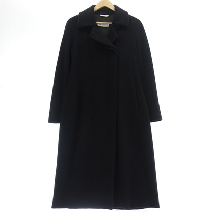 Used Max Mara long coat ladies black 6 MaxMara [AFA23] 