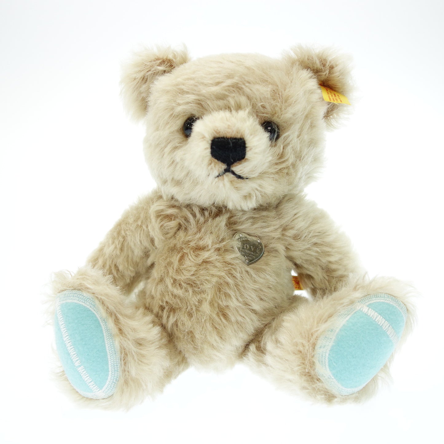 Like new◆Tiffany Return to Tiffany Love Classic Teddy Bear Beige TIFFANY&amp;Co [AFI1] 