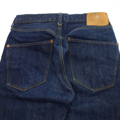 Good condition ◆ Bowery Blue Makers Denim Men's 27 Navy BOWERY BLUE MAKERS [AFB25] 