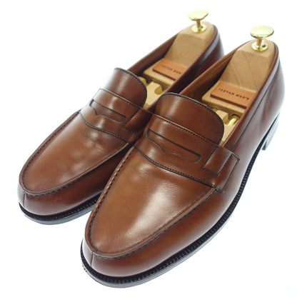 Good condition ◆ JM Weston leather shoes loafers 180 signature men's size 6D brown JMWESTON [LA] 