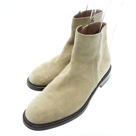 Brunello Cucinelli short boots side zip suede men's beige 42 BRUNELLO CUCINELLI [AFC18] [Used] 