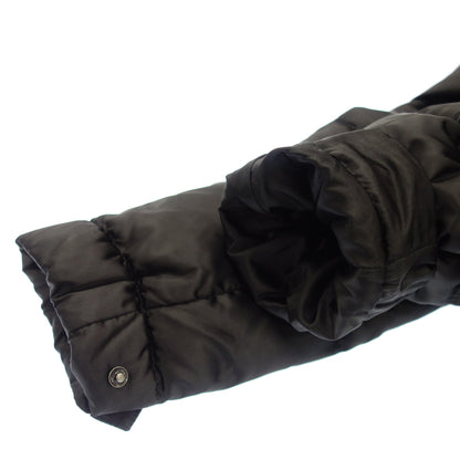 Good condition ◆ Prada down jacket real fur 28A060 ladies size 42 black PRADA [AFA4] 