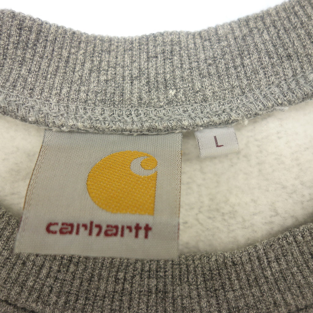 状况良好 ◆ Carhartt Sweat ELIAS Pocket Nordic 男士灰色 尺寸 L Carhartt [AFB51] 