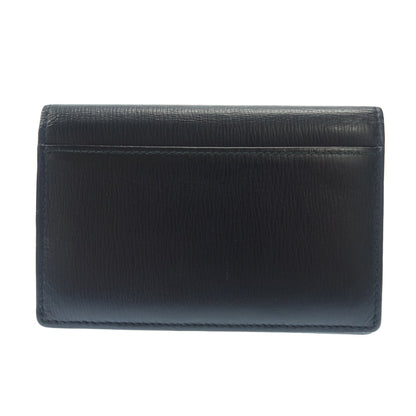 Montblanc card case business card holder leather black MONTBLANC [AFI6] [Used] 