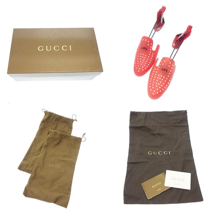 中古◆グッチ レザーシューズ ビットローファー 181809 メンズ 黒 41 Gucci【LA】