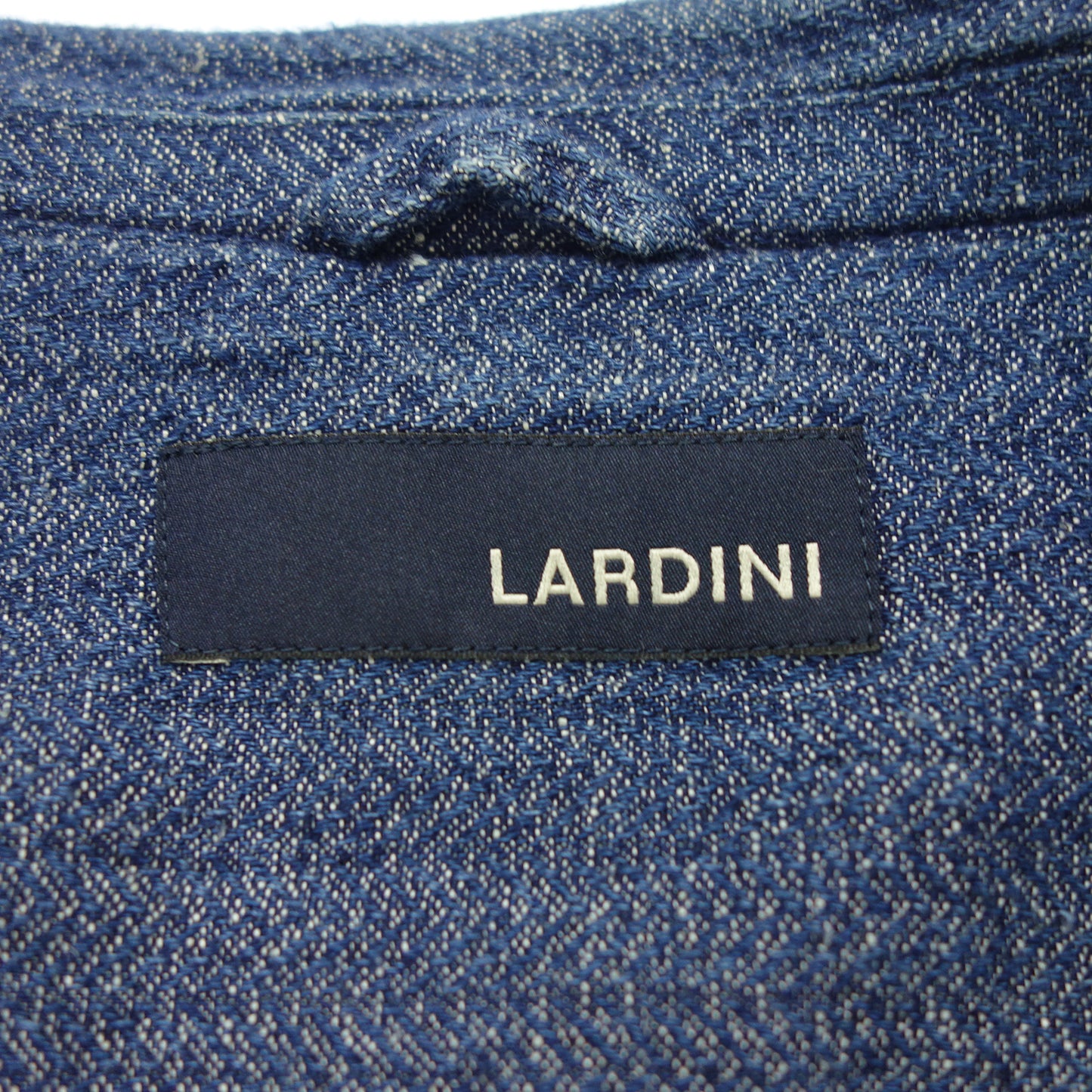 中古◆ラルディーニ テーラードジャケット メンズ ブルー系 サイズS LARDINI【AFB14】