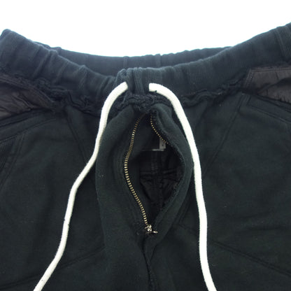 Very good condition ◆ FACETASM shorts sweatshirt nylon damaged men's black 4 FACETASM [AFB30] 