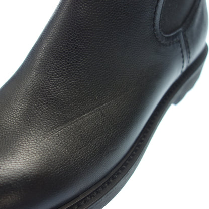 Salvatore Ferragamo leather long boots logo metal fittings ladies 6M black Salvatore Ferragamo [AFC19] [Used] 