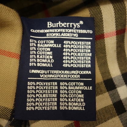 状况良好 ◆ Burberry's 风衣英国制造带衬里女式卡其色棉 x 羊毛 Burberry's [LA] 