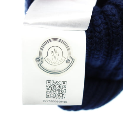 Moncler 针织帽 BERRETTO TRICOT 带口袋 海军蓝 MONCLER [AFI22] [二手] 