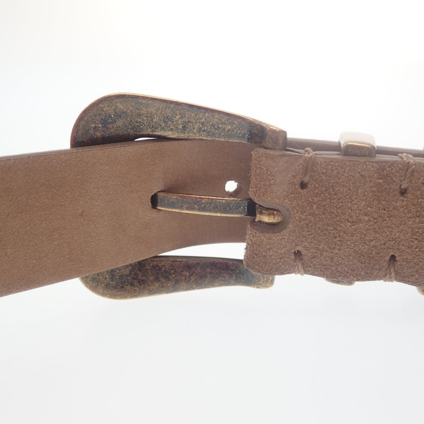 Brunello Cucinelli leather belt suede size 95 BRUNELLO CUCINELLI [AFI18] [Used] 