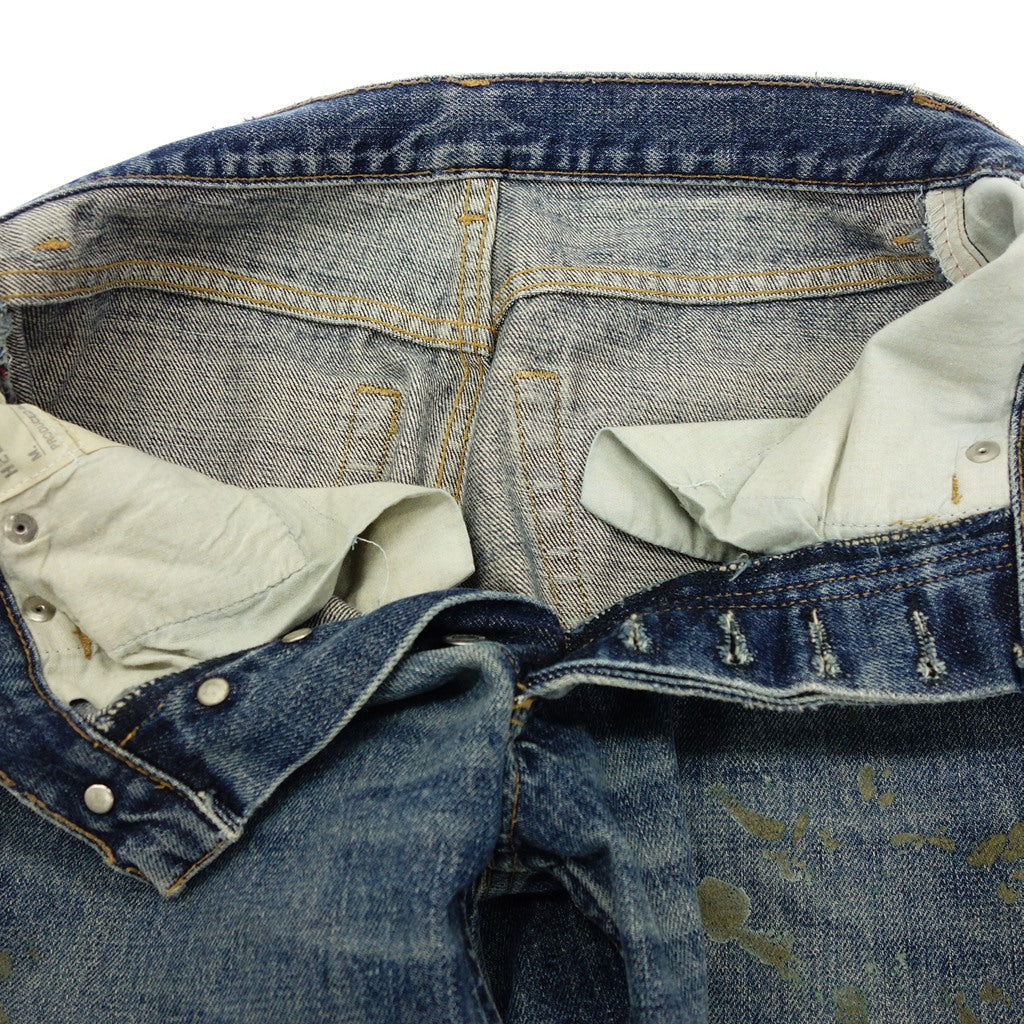 Very good condition◆Helmut Lang Denim Pants Early Archive Paint Vintage Men's Indigo 26 HELMUT LANG [AFB31] 