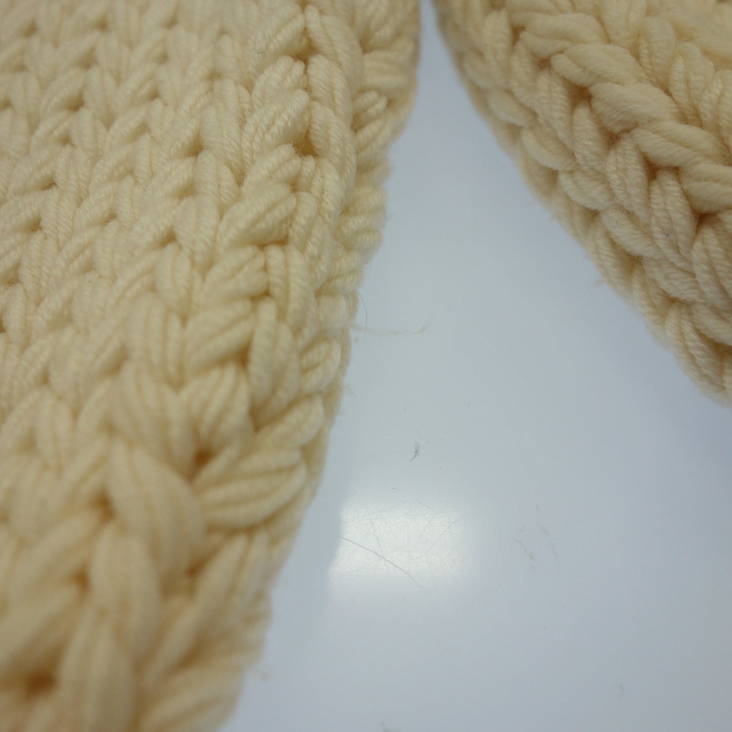 Good Condition ◆ Gucci Knit Sweater Turtleneck Cable Knit 117839 White Ladies Size XS GUCCI [AFB33] 