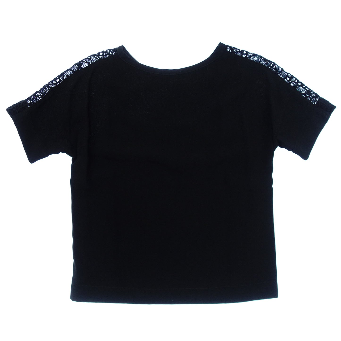 LOUIS VUITTON Tops Lace Design Monogram Women's Black LOUIS VUITTON [AFB23] [Used] 