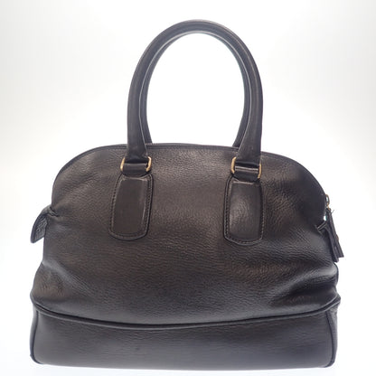 セリーヌ ハンドバッグ レザー ゴールド金具 CELINE【AFE11】【中古】