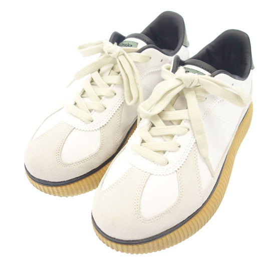 Good condition ◆ Onitsuka Tiger platform sneakers Delecity 1183B874 Women's White 23.5cm Onitsuka Tiger DELECITY [AFC45] 