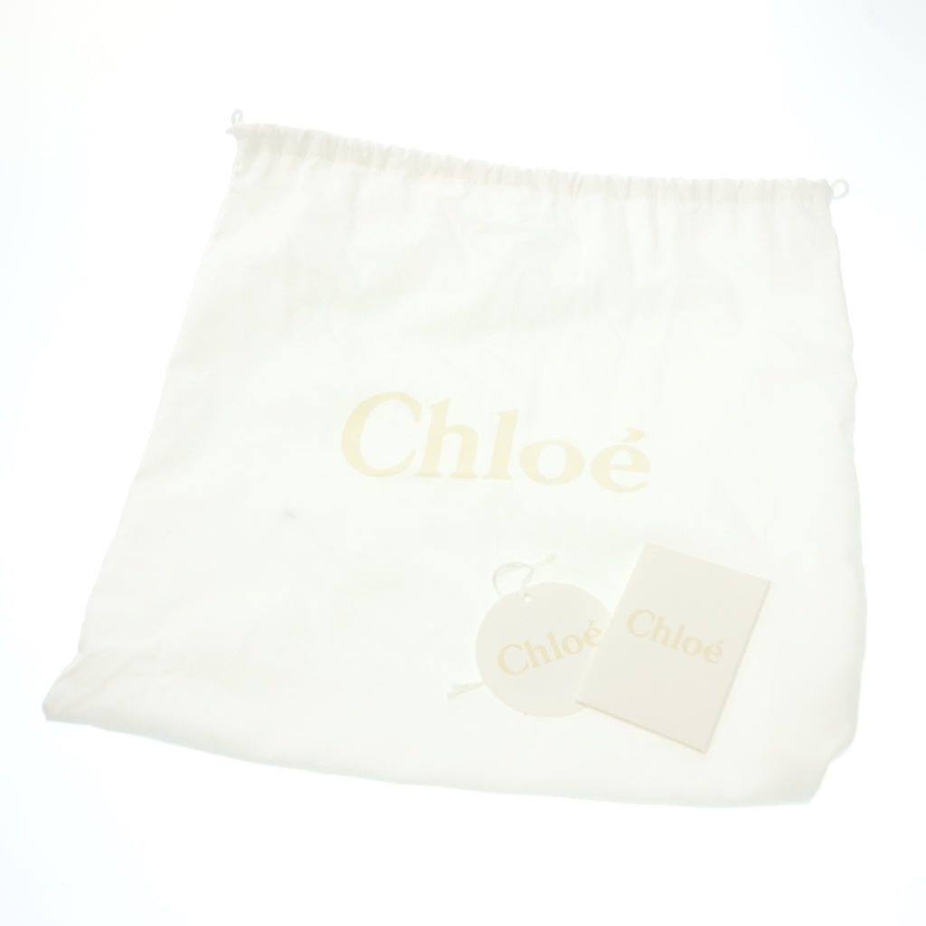 状况非常好◆Chloe 手提包 CHC22WS442I90 Edith 中号手提包 黑色 Chloe [AFE11] 