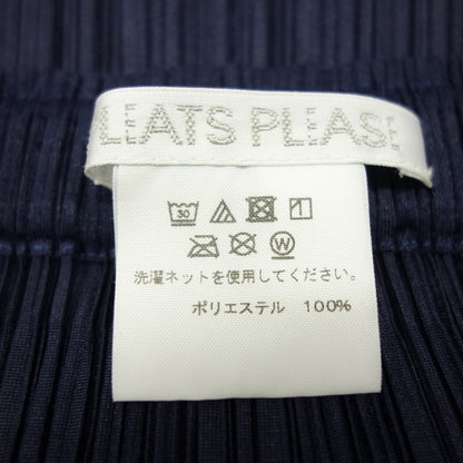 状况良好 ◆ Pleats Please Issey Miyake 裙子 PP55JG908 新款多彩基本款女式海军蓝尺码 2 PLEATS PLEASE ISSEY MIYAKE [AFB33] 