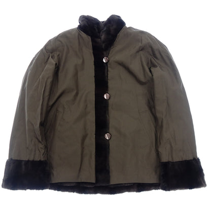 Very good condition ◆ Altima Jacket Weasel Reversible AF Ladies 13-15 Dark Brown Altima [AFB12] 