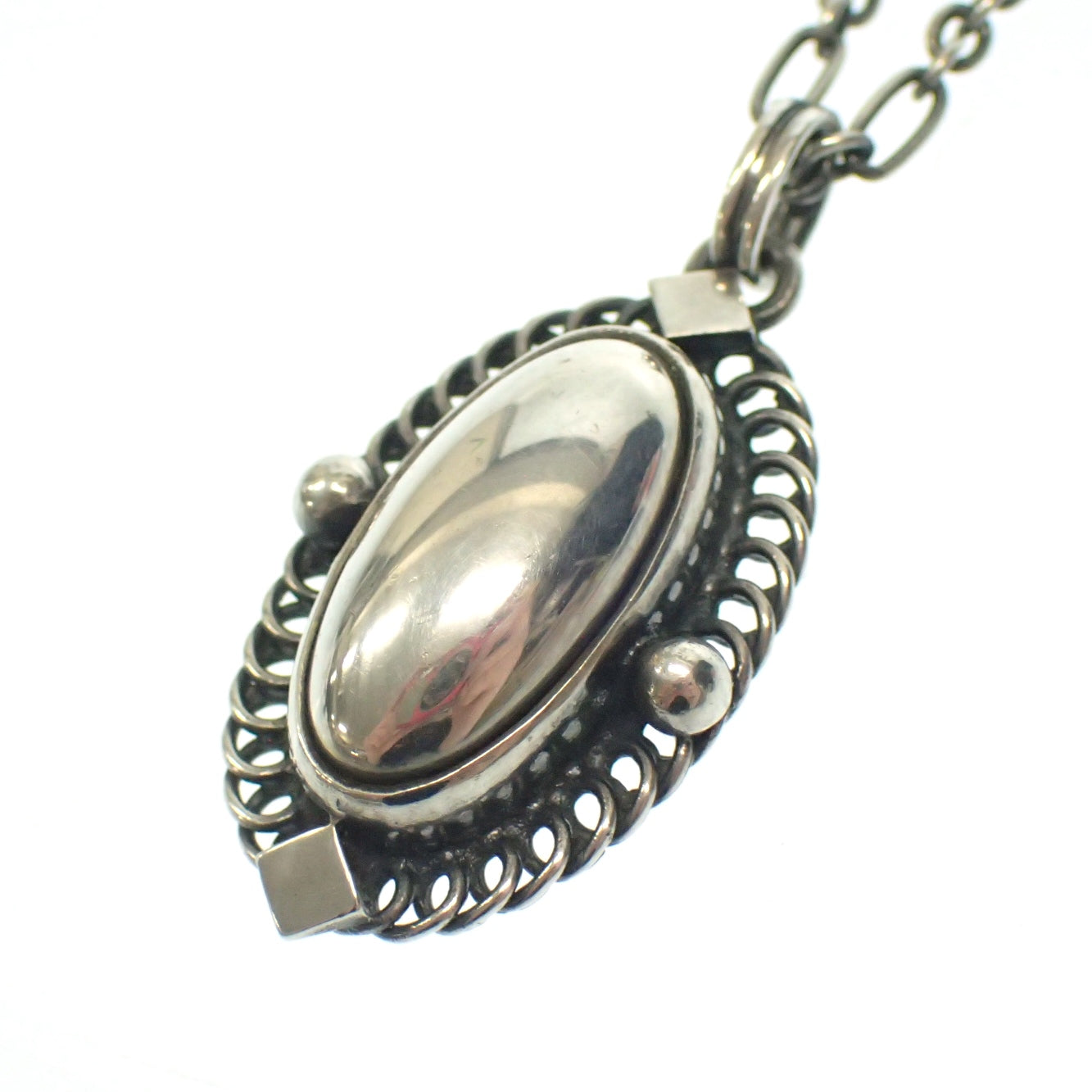 Good condition ◆ Georg Jensen necklace pendant 2004 SV925 Silver GEORG JENSEN [AFI17] 