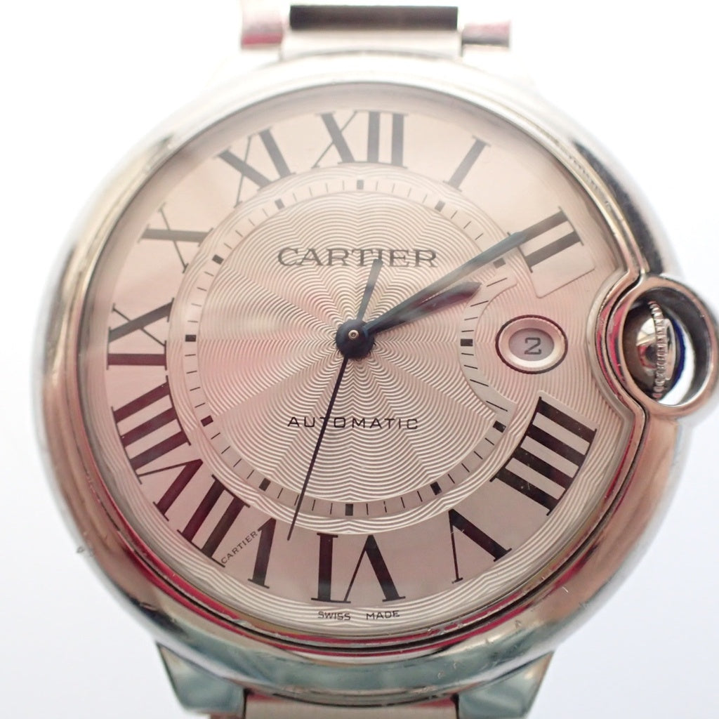 中古◆カルティエ 腕時計 バロンブルーLM W69012Z4 シルバー系 Cartier【AFI21】