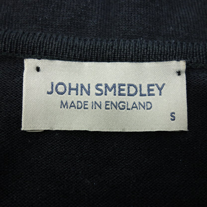 Used JOHN SMEDLEY short sleeve T-shirt size S men's navy JOHN SMEDLEY [AFB30] 