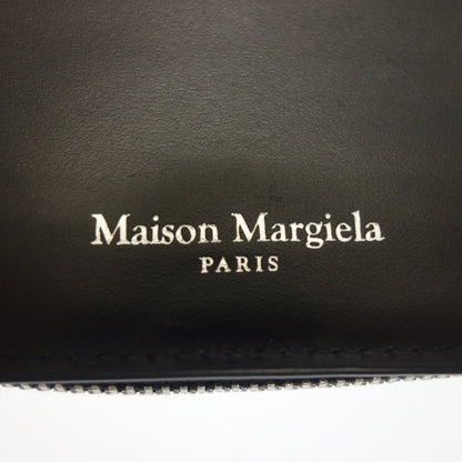 状况良好◆ Maison Margiela 双折钱包粒面皮革 SA1UI0020 黑色 Maison Margiela [AFI5] 