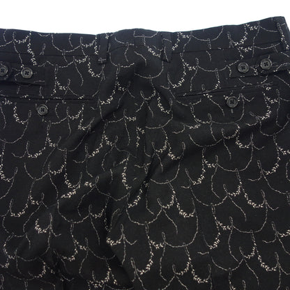 Good condition ◆Dolce &amp; Gabbana wool slacks all over pattern men's black size 46 DOLCE &amp; GABBANA [AFB27] 