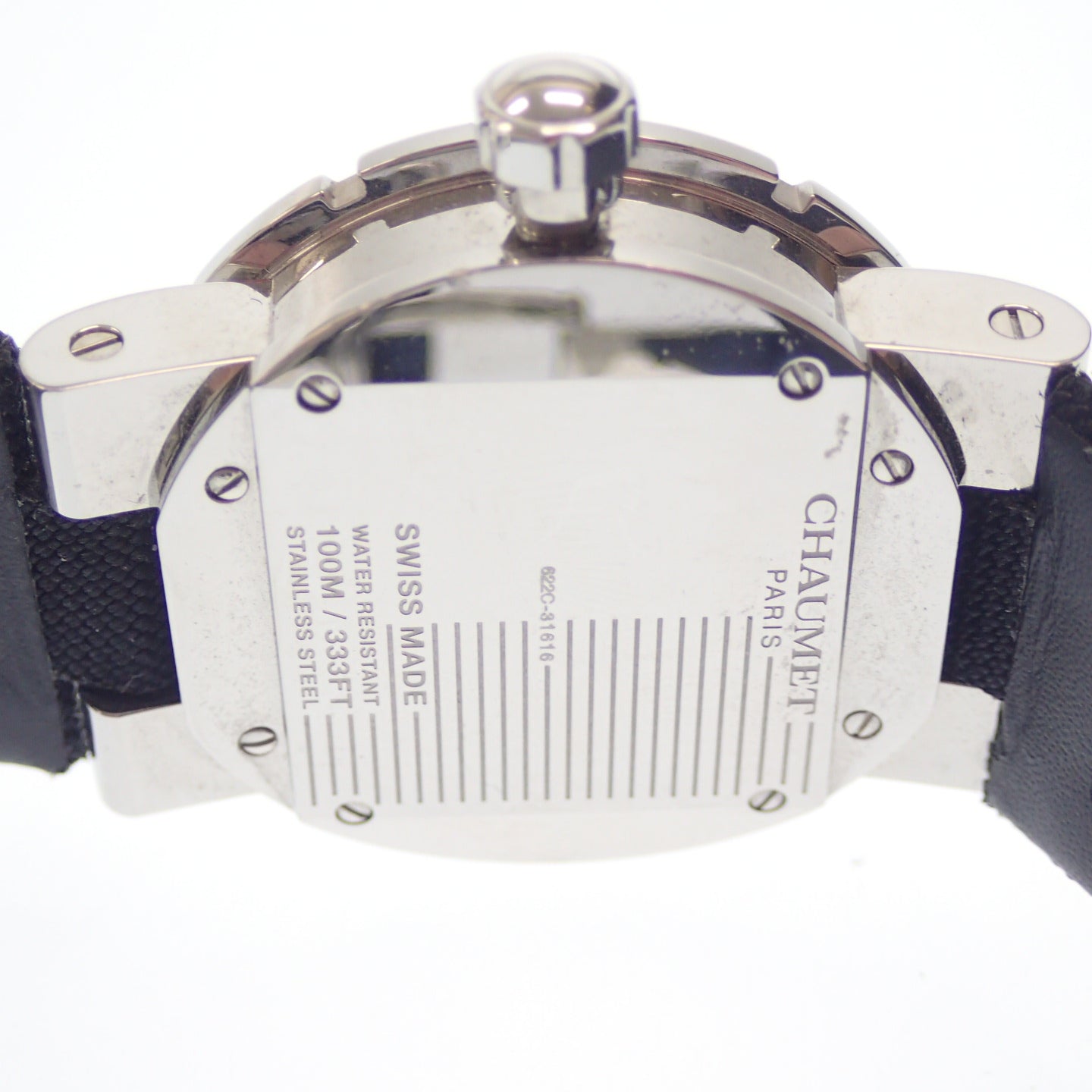 ショーメ 腕時計 クラスワン W1722H-35A 文字盤白 シルバー 箱付き CHAUMET【AFI19】【中古】