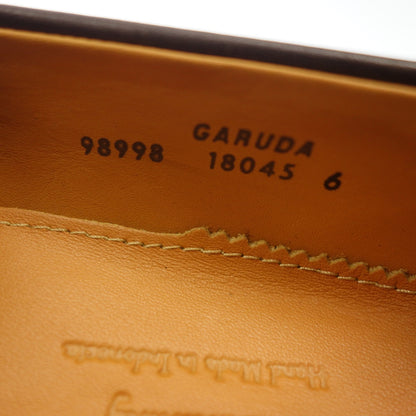 新品同様◆ジャランスリワヤ コインローファー Garuda 98998 茶系 サイズ6 Jalan Sriwijaya【LA】