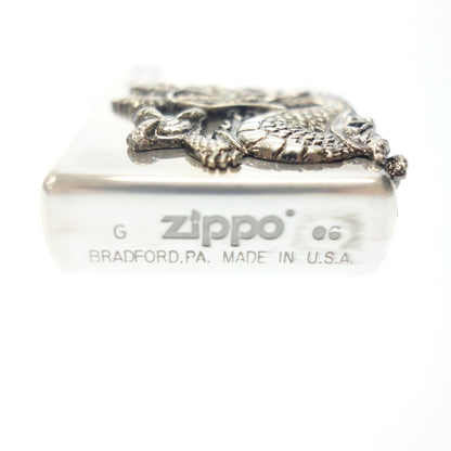 二手 ◆Zippo 龙神 银 No.0439 2006 年制造 ZIPPO [AFI13] 