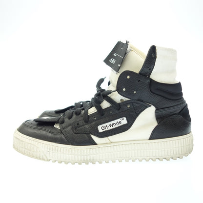 中古◆オフホワイト スニーカー LOW 3.0 メンズ サイズ41 ブラック OFF-WHITE【AFC42】