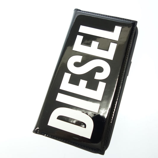 極美品◆ディーゼル スマホケース iphone13/14 ブラック DIESEL【AFI6】