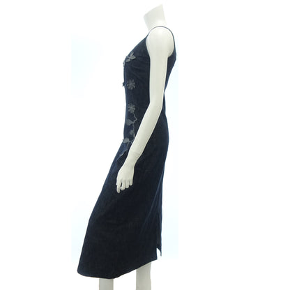Good condition ◆ Fendi Dress Denim Maxi Length Women's Navy 24 FENDI [AFB46] 
