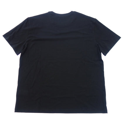 Valentino Short sleeve T-shirt cut and sew cotton XV3MG08Y885 Men's XL black VALENTINO [AFB22] [Used] 